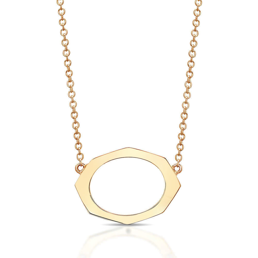 Small East West Diamond Pendant in Gold Jewelry | Affinity Sans | Irthly